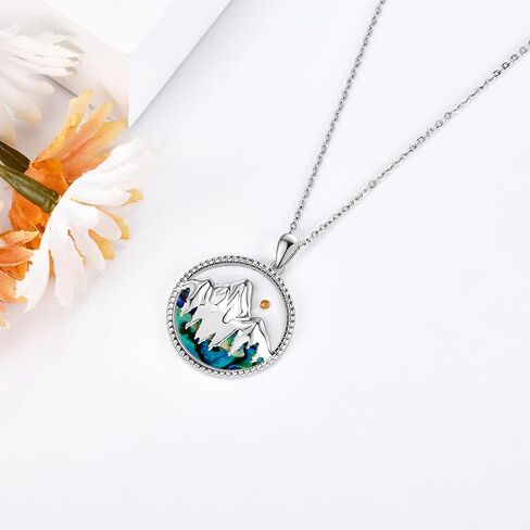 Monkey Necklace 925 Sterling Silver Monkey Holding Banana Pendant Necklace Animal Jewelry Gifts for Women Girls in Kuwait