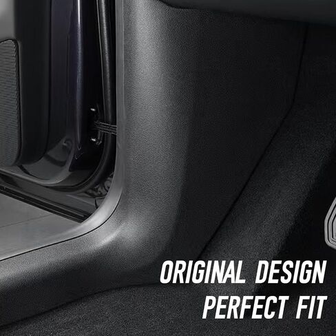 5Pcs TPE for 2025+ Tesla Model Y Juniper Door Sill Protector Cover Front & Rear Door Sill Protector Threshold Strip 2nd Row Seat Lower Protector Anti-dust Pads Tesla Model Y Juniper Accessorie in Saudi Arabia
