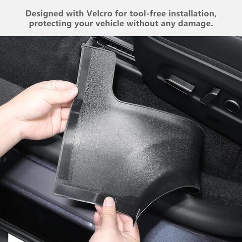 5Pcs TPE for 2025+ Tesla Model Y Juniper Door Sill Protector Cover Front & Rear Door Sill Protector Threshold Strip 2nd Row Seat Lower Protector Anti-dust Pads Tesla Model Y Juniper Accessorie in Saudi Arabia
