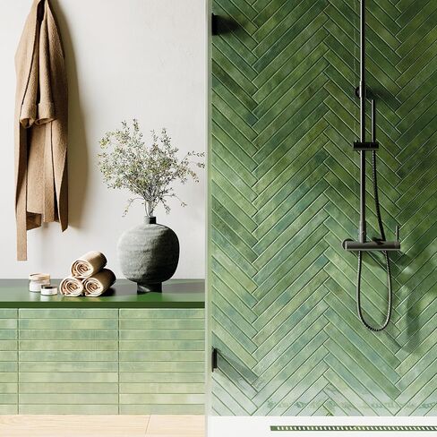 Scottsdale Green Porcelain Floor and Wall Tile Sample in Saudi Arabia