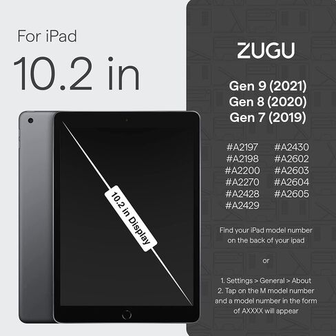 ZUGU CASE Screen Protector for iPad Pro 11 1st / 2nd / 3rd / 4th Generation & iPad Air 4 - Tempered Glass Scratch-Resistant Film - Fingerprint & Smudge-Resistant Protector in Kuwait