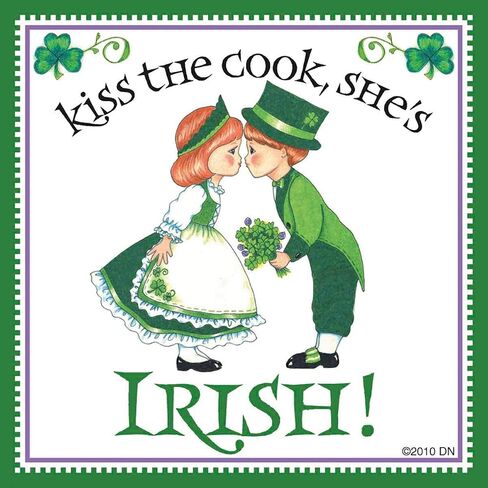 Essence of Europe Gifts Kiss The Cook. She's Irish Cheeseboard in Kuwait