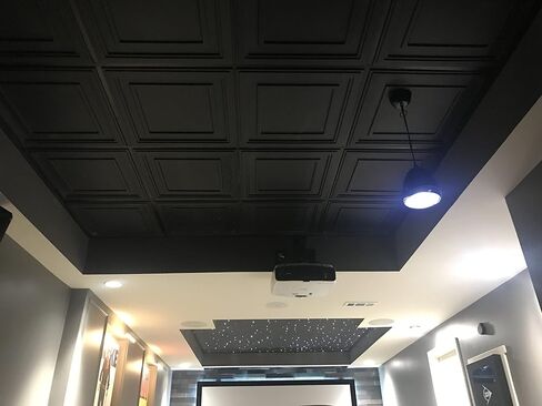 Complete Direct-Mount Ceiling Tiles & Grid Kit (375 Square feet, White) in Kuwait