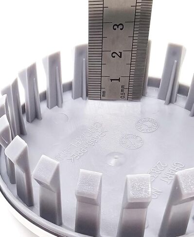 Yakku 4PCS Center Center Center FIND 2008-2019 CHEVY Suburban Tahoe Yukon ， 83mm/3.25 "" Car Wheel Hub Caps ABS Rim Center Center (Matte Silver ، OD: 83mm (3.27 "") ، id: 76mm (2.99 "" ") in Saudi Arabia