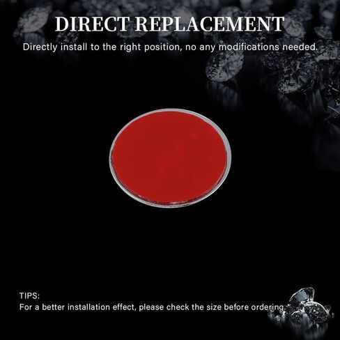 LECART Red Push Start Button Cover Sticker Fit for Dodge Charger/Challenger/Durango/Ram 1500 Car Interior Accessories Keyless Start Button Decorations Metal Decor Trim 1 Pack in Saudi Arabia