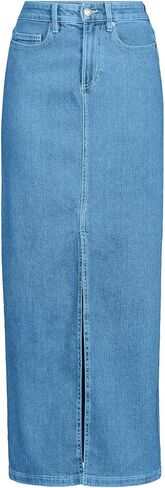LANDS 'End Women's Soft Denim Maxi Skirt in Saudi Arabia