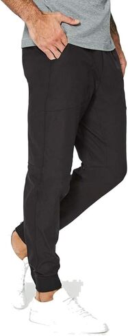 Lululemon Men's ABC Jogger (الولايات المتحدة ، ألفا ، كبيرة ، منتظمة ، منتظمة ، أسود) in Saudi Arabia