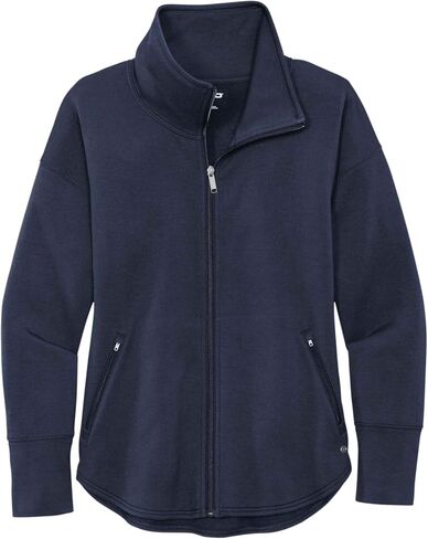 Ogio Women's Luuma Full zip Fleece | سترة مريحة لفصل الربيع والخريف ، وسحاب خفيف الوزن للارتداء والتمارين غير الرسمية in Kuwait