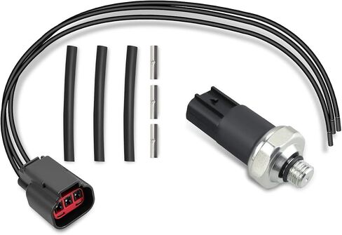 Fuel Pressure Sensor Fit for 2011-2016 Ford F250 F350 F450 F550 Super Duty 6.7L Diesel Vehicle, Replace BC3Z-9S599-C, BC3Q-9S599-BA, BC3Q-9S599-AB, BC3Q-9S599-AC, BC3Z-9S599B, BC3Z-9S599A in Kuwait