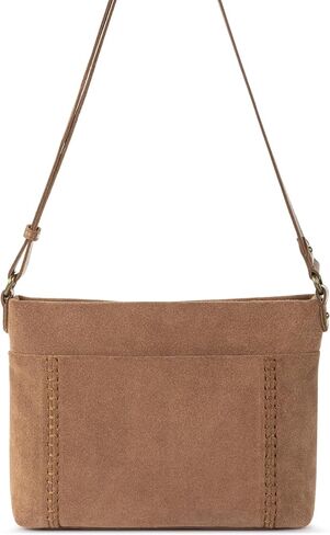 The Sak Melrose Crossbody Purse - Premium Leather Women's Handbag for Everyday & Travel - Cross Body Bag With Zipper Closure in Saudi Arabia