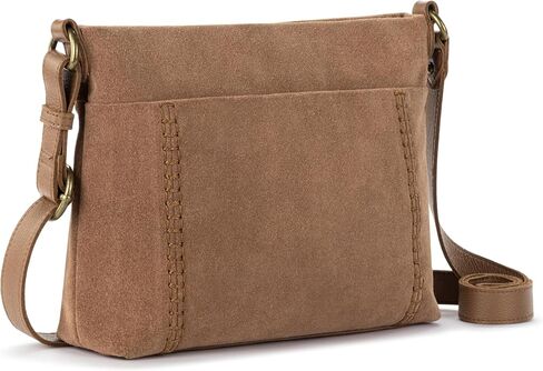 The Sak Melrose Crossbody Purse - Premium Leather Women's Handbag for Everyday & Travel - Cross Body Bag With Zipper Closure in Saudi Arabia