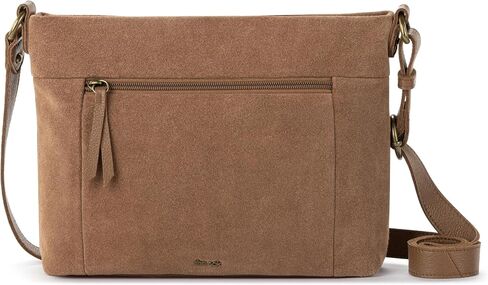 The Sak Melrose Crossbody Purse - Premium Leather Women's Handbag for Everyday & Travel - Cross Body Bag With Zipper Closure in Saudi Arabia