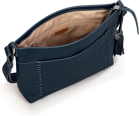 The Sak Melrose Crossbody Purse - Premium Leather Women's Handbag for Everyday & Travel - Cross Body Bag With Zipper Closure in Saudi Arabia