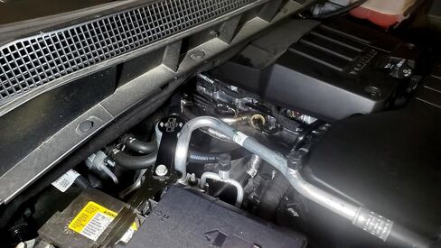 J&L Oil Separator Co. 3.0 Oil Separator 3093P Compatible with 2019-2023 Chevy Silverado/GMC Sierra 1500 2.7L (Black) in Saudi Arabia