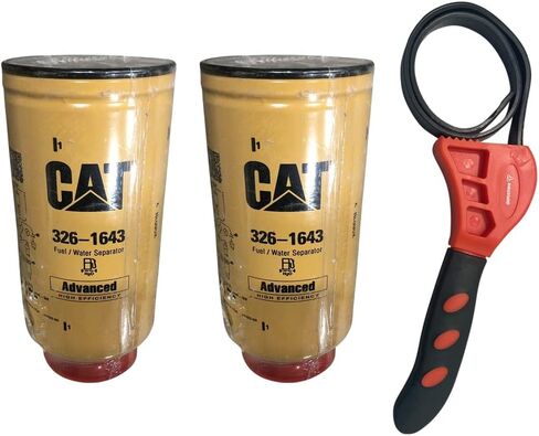 Caterpillar 326-1643 فاصل مياه الوقود متقدم كفاءة عالية مع حزمة وجع حزام IHD (2) in Kuwait