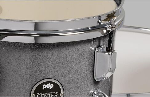 PDP By DW Center Stage Complete Drumkit, 5 Drum Set, Royal Blue Sparkle, 7x10, 8x12, 12x14 Floor, 14x20 Kick, 5x14 Snare (PDCE2015KTRB) in Saudi Arabia