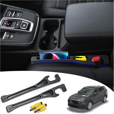 لا يوجد حارس المقعد المتوافق مع Honda CR-V ، منظم حشو مقعد السيارة ، حرس المقعد للسيارات (2PCs) ، أداة الهروب من سلسلة الطوارئ (2PCs) in Kuwait
