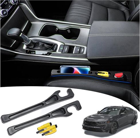 لا يوجد حارس المقعد المتوافق مع Honda CR-V ، منظم حشو مقعد السيارة ، حرس المقعد للسيارات (2PCs) ، أداة الهروب من سلسلة الطوارئ (2PCs) in Kuwait