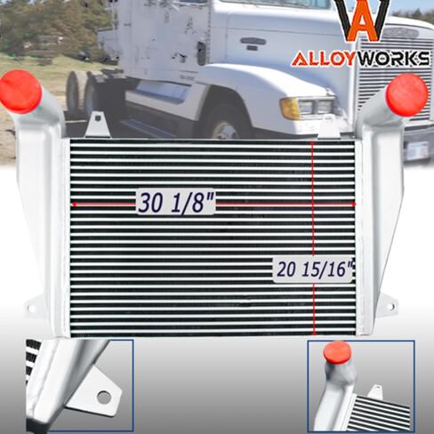 استبدال Intercooler لـ 1990-2005 Freightliner FLD120 FLD112 FLD132 10.0L 12.8L 12.7L #HDH010194 #FRT18106 in Kuwait