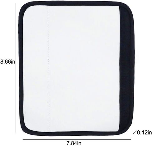 Baozoon 4 pcs تسامي الفراغات وسادات حزام مقعد السيارة غطاء حرارة نقل النيوبرين استبدال وسادات حزام الكتف in Kuwait