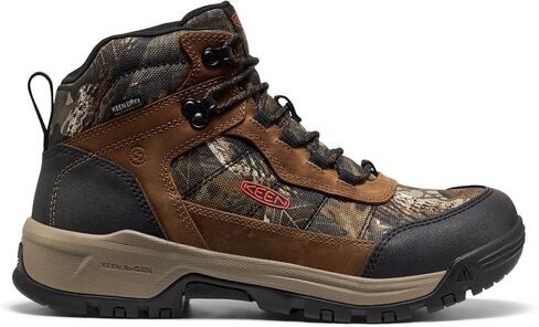 فائدة حربية على طراز Skokie Hiker Style Mid Middle Toe Toe 90 درجة أحذية عمل مقاومة للماء ، Night Forest/Black ، 15 Wide in Saudi Arabia