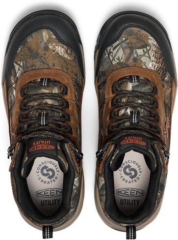 فائدة حربية على طراز Skokie Hiker Style Mid Middle Toe Toe 90 درجة أحذية عمل مقاومة للماء ، Night Forest/Black ، 15 Wide in Saudi Arabia