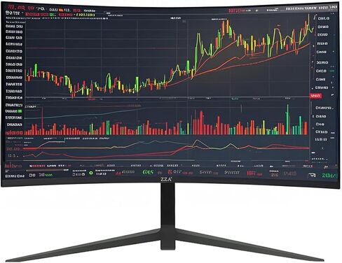 شاشة ألعاب ZZA منحنية مقاس 27 بوصة، تدعم 240 هرتز، حتى 280 هرتز، دقة عالية كاملة 1920 × 1080، ثلاثة حواف ضيقة، FreeSync Premium - تجربة ألعاب مثالية in Kuwait