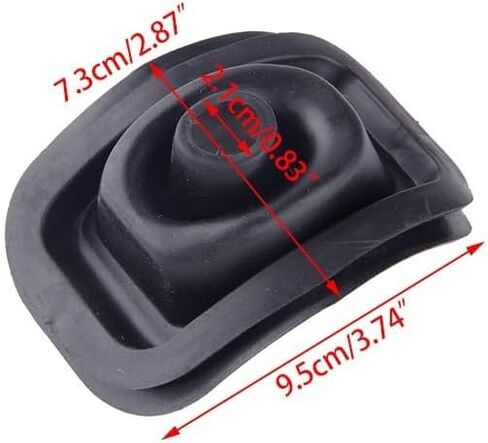 Shift Shifter Lever Handle Boot Seal Black Fit for Chevrolet for Silverado for Suburban for GMC Automatic 26093753 47106 in Saudi Arabia