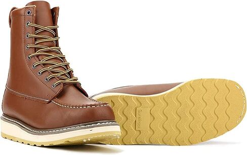 HANDPOINT Men's Stylish Classic 6"-8" SureTrack Soft Toe EH Full Grain Leather Slip Resistant Durable Breathable Work Boot 84994-86994 in Kuwait