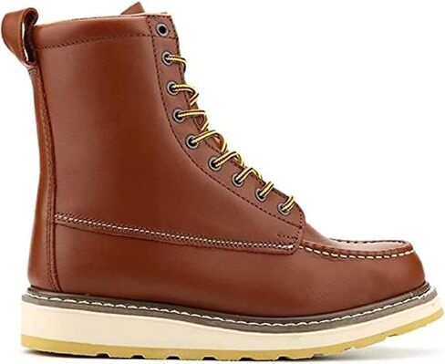 HANDPOINT Men's Stylish Classic 6"-8" SureTrack Soft Toe EH Full Grain Leather Slip Resistant Durable Breathable Work Boot 84994-86994 in Kuwait