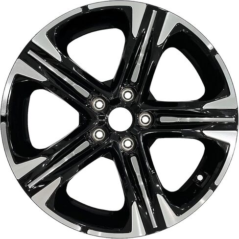 Slickmod Chrome Delete Blackout Vinyl Overlay for 2021-2022 Kia K5 GT Line 18 in Wheel Rims (Gloss Black) in Saudi Arabia