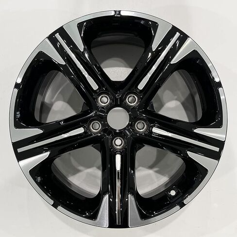 Slickmod Chrome Delete Blackout Vinyl Overlay for 2021-2022 Kia K5 GT Line 18 in Wheel Rims (Gloss Black) in Saudi Arabia