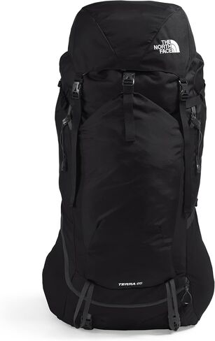حقيبة ظهر THE NORTH FACE Terra 65 L، حقيبة ظهر، لون زيتوني الغابة/لون رمادي داكن جديد، NPF، صغير/متوسط in Kuwait