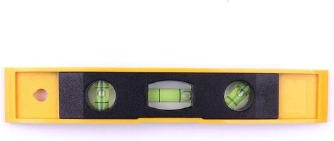 2 Pcs Magnetic Torpedo Level, Spirit Level 3 Bubble Level Torpedo Magnetic Level Bubble Measuring Tool (6 inch) in Kuwait