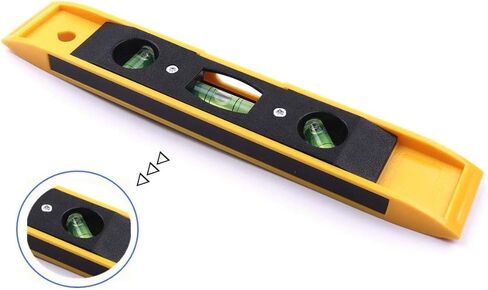 2 Pcs Magnetic Torpedo Level, Spirit Level 3 Bubble Level Torpedo Magnetic Level Bubble Measuring Tool (6 inch) in Kuwait