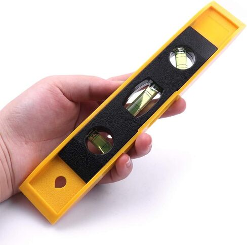 2 Pcs Magnetic Torpedo Level, Spirit Level 3 Bubble Level Torpedo Magnetic Level Bubble Measuring Tool (6 inch) in Kuwait