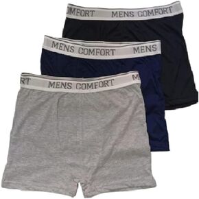 Men's Boxer Cool dry moisture-wicking Underwear Cotton comfortable Boxer for men Pack of 3 order us now in Saudi Arabia