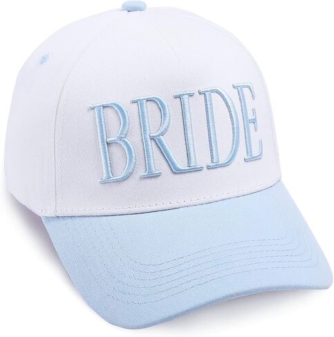 Blue Bride Trucker Hat Baseball Cap Accessories Bachelorette Party Gift Bridal Adech Bach Decorations in Saudi Arabia