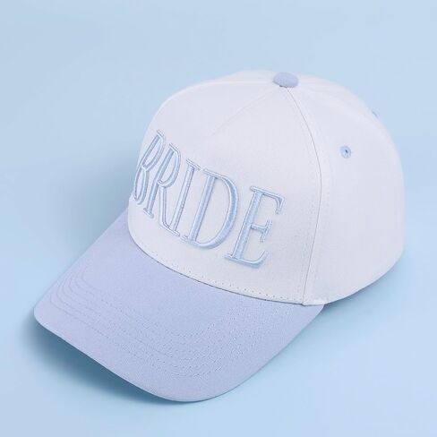 Blue Bride Trucker Hat Baseball Cap Accessories Bachelorette Party Gift Bridal Adech Bach Decorations in Saudi Arabia
