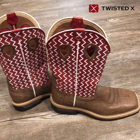 Twisted X Men's 12" Steel Toe Lite Western Work Boot in Saudi Arabia