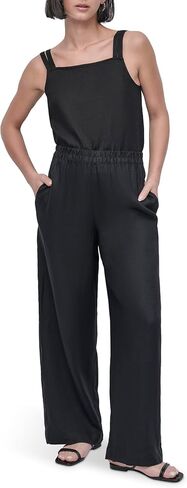 DKNY نساء الكتان الخفيف الوزن الساق المنسوجة الساق المنسوجة in Kuwait