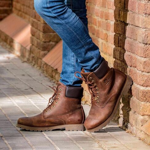 Panama Jack 03 Mens Waterproof Leather Hiking Ankle Boots in Saudi Arabia