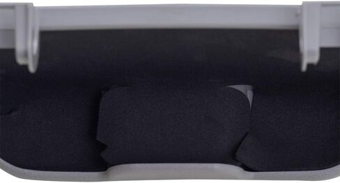 استبدال BROCK Overhead Console Sunglasses Holder Box صندوق تخزين رمادي متوافق مع 2002-2007 F250 f350 in Saudi Arabia