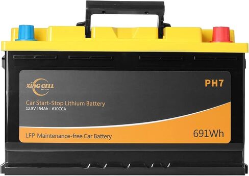 Xingcell PH7 12V Group 94R LifePo4 Lithium-ion Car Battery مع Life Cycle Life و Lightweight Design لاستبدال السيارات وصوت السيارات in Saudi Arabia