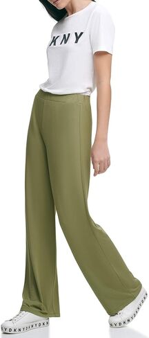 DKNY Women's Pull on Wide Leg Pant in Saudi Arabia