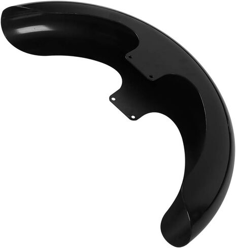 دراجة نارية Fender for Harley ، Slmoto Gloss Black Motorcycle Front Fender 21 "Wheels Wrap Fits for Harley Touring Road Road Glide Electra Glide Glide Glide Custom Baggers in Kuwait