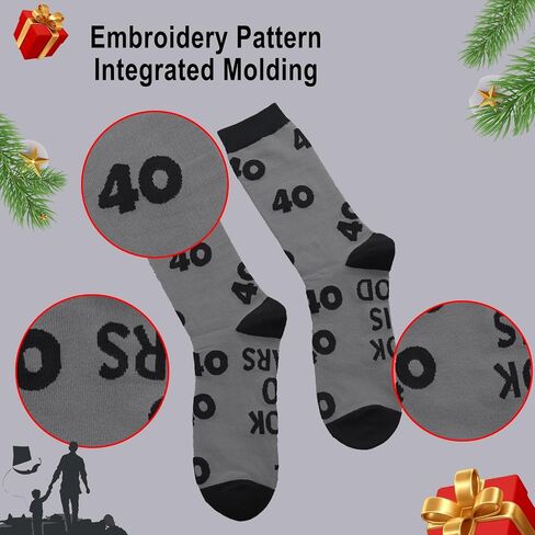30th 40th 50th 60th 70th 80th 90th Birthday Gifts for Men, 30 40 50 60 70 80 90 Year Old Socks for Dad Papa Husband in Kuwait