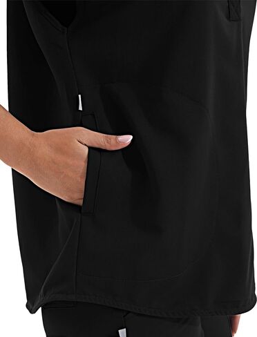 Scrub for Women Set - Stretch Scrub Top & Jogger Pants Mandarin Collar Anti-Wrinkle Scrub Suit Medical Uniform in Saudi Arabia