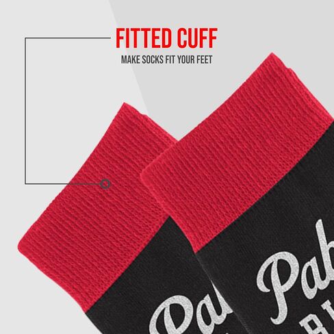Pabst Blue Ribbon Socks Funny Socks - جوارب بيرة للجنسين لمحبي PBR ، الجوارب السخيفة الممتعة ، الجوارب الجزأة الرائعة ، جوارب طاقم مريحة in Saudi Arabia