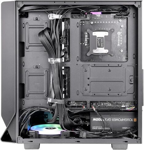Thermaltake Ceres 350 MX/Hydrangea Blue/Mid Tower/CT140 ARGB Fan*2/CT140 Fan*1/Mesh & TG Front Panel/Hidden-Connector MB/CA-1Z3-00MFWN-00 in Saudi Arabia